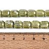 Anti-Tarnish Electroplate Glass Beads Strands EGLA-N027-03A-13-4