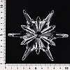 Transparent Acrylic Connector Charms TACR-T028-05A-4