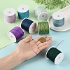 8 Rolls 8 Colors Nylon Braided Cord NWIR-YW0001-13-5