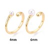 Brass Cup Peg Ring Settings KK-N274-29G-4