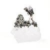 Natural Quartz Crystal Cluster Base Sculpture G-N347-03E-2