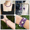 Natural Amethyst Beads Strands G-TA0002-57A-8