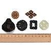 Natural Xiuyan Jade Findings Kits GG-CBA04B0-01-3