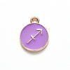 Alloy Enamel Pendants LS-X-ENAM-S124-01B-01F-2