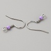 304 Stainless Steel Earring Hooks STAS-WH0027-64P-10-2