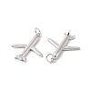 Rack Plating Brass Pendants KK-C004-06P-3