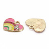 Alloy Enamel Charms ENAM-S126-094-NR-3