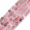 Natural Strawberry Quartz Beads Strands G-C003-01-1