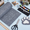 Felt Fabrics DIY-WH0622-182B-5