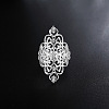 Hollow Out Flower Brass Finger Rings for Women FS-WG816AE-01-4