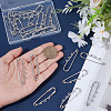 20Pcs Steel Heavy Duty Safety Pins Brooch Pins DIY-SC0033-20-3