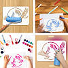 PET Hollow Out Drawing Painting Stencils DIY-WH0421-0028-4