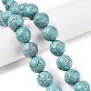 Synthetic Turquoise Beads Strands UNKW-T001-01B-1