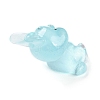 Luminous Resin Rabbit Ornament DJEW-R011-02D-2