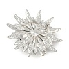 Sunflower Rhinestone Brooch Pins JEWB-A029-01S-01-2