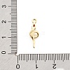 Brass Micro Pave Cubic Zirconia Pendants LS-KK-M321-01E-G02-3
