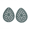 430 Stainless Steel Filigree Pendants LS-X-STAS-S108-16B-2