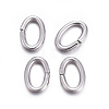 Tarnish Resistant 304 Stainless Steel Jump Rings A-STAS-F221-40P-K-2