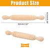 Mini Wooden Rolling Pin DJEW-OC0001-14-2