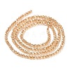 Transparent Electroplate Glass Beads Strands LS-GLAA-H021-01A-PL01-5