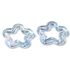 Transparent Acrylic Pendants MACR-Q160-04B-2