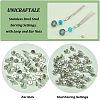 304 Stainless Steel Stud Earring Settings STAS-UN0019-14P-5