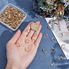 120Pcs 304 Stainless Steel Leverback Earring Findings STAS-ME0001-05-3