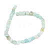 Natural Flower Amazonite Beads Strands GG-CBA9392-14-5