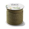 20M Polyester Braided Cord for Jewelry Making OCOR-G015-04A-14-2