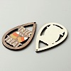 Halloween Theme Printed Wood Big Pendants X1-WOOD-TAC0015-09H-1