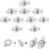 Unicraftale 304 Stainless Steel Snap Clasps STAS-UN0009-06P-5