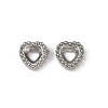 304 Stainless Steel Rhinestone Cabochon Settings STAS-G356-04P-03-1