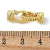 Brass Fold Over Clasps KK-M320-27G-3
