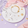 32Pcs 8 Style Brass Charms KK-BC0009-52-4