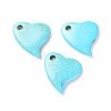 Synthetic Turquoise Pendants TURQ-L031-024-1