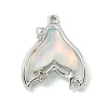 UV Plating Alloy Resin Pendants FIND-M033-06A-02-1