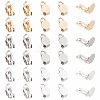 30Pcs 3 Colors 304 Stainless Steel Clip on Earring Pads STAS-SC0004-27-1