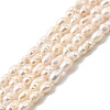 Natural Cultured Freshwater Pearl Beads Strands PEAR-I007-01M-01B-2