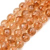 Natural Citrine Beads Strands GG-CBA59DD-C02-10mm-2