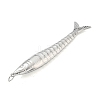 304 Stainless Steel Big Pendants SA-CBA4D1F-08P-B-2