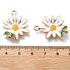 Alloy Enamel Pendants FIND-H016-01G-04-3