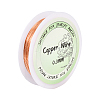 Round Copper Jewelry Wire CWIR-YW0001-03B-09-1