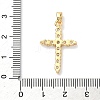 Brass Micro Pave Cubic Zirconia Pendants KK-A281-26C-G-3