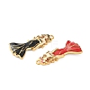 304 Stainless Steel Enamel Pendants STAS-I346-60G-2