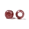 Natural Strawberry Quartz European Beads G-T092-10mm-29-2