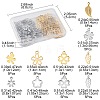 50Pcs 10 Styles 201 & 304 & 306 Stainless Steel Charms STAS-FS0001-47-4