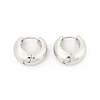 Brass Hoop Earrings for Women EJEW-U041-02P-4