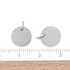 Tarnish Resistant 201 Stainless Steel Pendants STAS-S105-T637-1-10-4