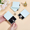Cardboard Jewelry Set Drawer Boxes CON-WH0099-76A-3