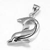 316 Surgical Stainless Steel Pendants STAS-P039-080P-2